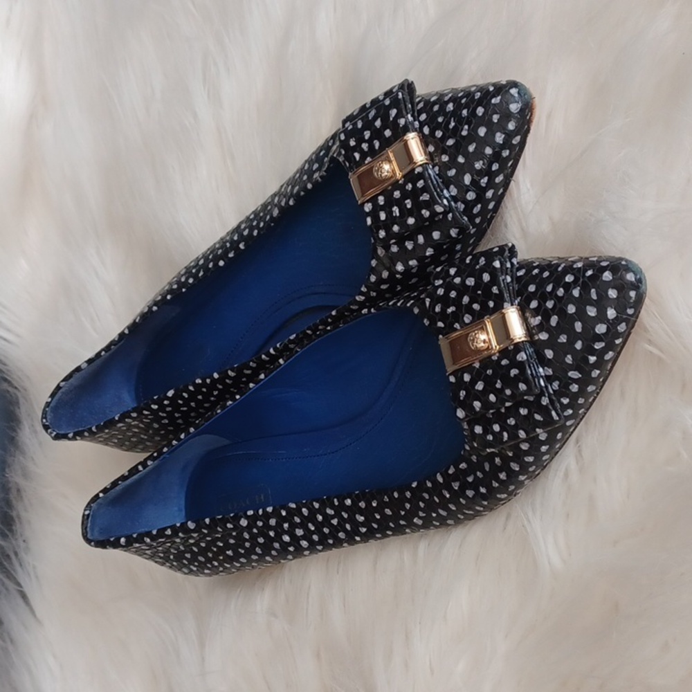 Coach flats